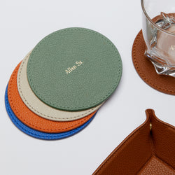 LEATHER COASTERS