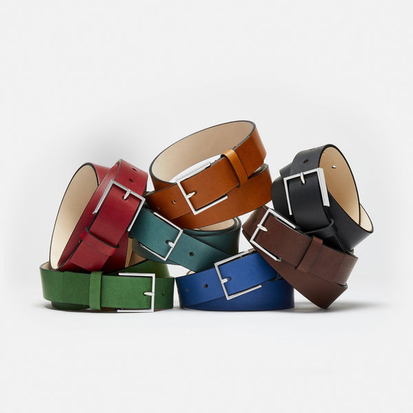 RIVINGTON - VEGETABLE TANNED LEATHER BELT